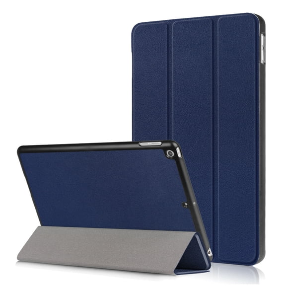 For iPad Air 2 / iPad Air 1 Case, SuperGuardZ Smart Folio Cover Armor w/ Sleep&Wake Function [Blue] + 2 Stylus Pens
