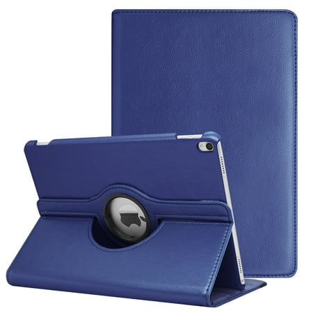 For iPad Air 3 Case, iPad Pro 10.5 Case with Pencil Holder,360 Degrees Rotating, Hand Strap, Auto Wake/Sleep Smart Case