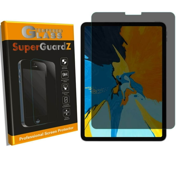 For iPad Air (4th Gen, 2020) - SuperGuardZ Privacy Anti-Spy Tempered Glass Screen Protector, 9H, Anti-Scratch, Anti-Bubble, Anti-Fingerprint