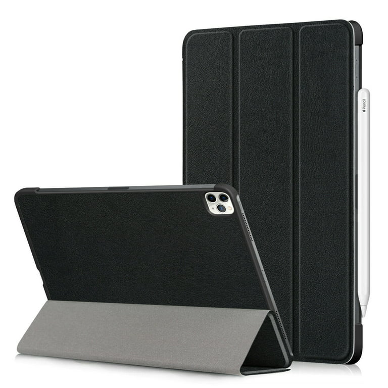 For iPad Air (4th Gen, 2020) / iPad Air 4 (2020) Case, SuperGuardZ Smart  Folio Cover Armor w/ Sleep&Wake Function [Black]