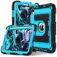 thumbnail image 1 of For iPad Mini 6 / Mini A17 Pro 8.3" (2021/2024) Shockproof Rugged Case Cover with Kickstand & Shoulder Strap & Pencil Holder, 1 of 13