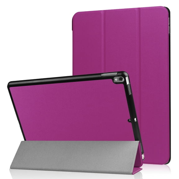 For iPad Pro 10.5 Case, SuperGuardZ Smart Folio Cover Armor w/ Sleep&Wake Function [Purple]