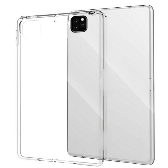 For iPad Pro 11 (2020) Case, Clear TPU Protective Cover Armor, Shock Adsorption, Drop Protection, Lifetime Protection