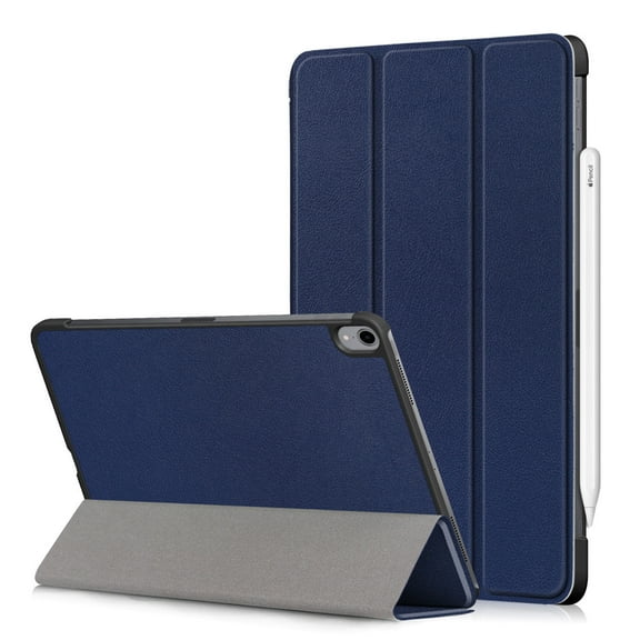 For iPad Pro 11 inch (2018) Case, SuperGuardZ Smart Folio Cover Armor w/ Sleep&Wake Function [Blue]  + 2 Stylus Pen