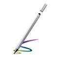 thumbnail image 1 of For iPad Pro 9.7" (1st Gen)/iPad 9.7" (5th/6th Gen) - Stylus Touch Screen Pen Fiber Tip Aluminum Lightweight Silver Color, 1 of 8