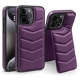 thumbnail image 1 of For iPhone 11 Case Wallet with Credit Card Holder, RFID Blocking Card Slot,Premium PU Leather Magnetic Clasp Kickstand Heavy Duty Shockproof Rugged Protective Cover Case,Purple, 1 of 8