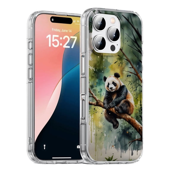 HZSY. Protective Gel Phone Case for iPhone 11 - Printed panda