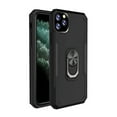 thumbnail image 1 of For iPhone 11 Pro Magnetic car Mount Hybrid Shockproof Tough Ring Stand Case Cover - Black, 1 of 10