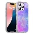 thumbnail image 1 of HZSY.Protective cell Phone Case for iPhone 11 Pro Max - Printed Watercolor blue and purple contrast, 1 of 5