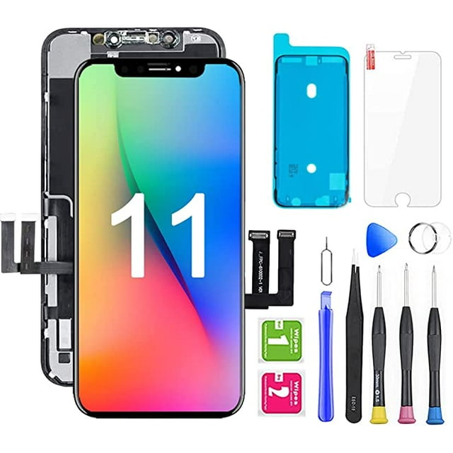 For iPhone 11 Screen Replacement Kit Full Assembly Touch Screen LCD Digitizer
