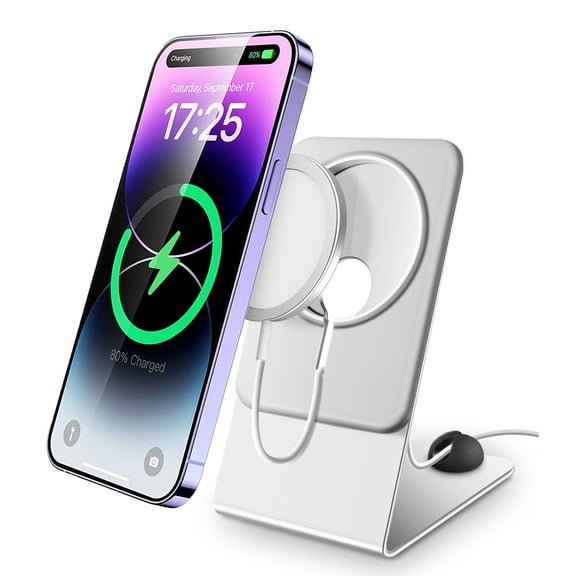 For iPhone 12 13 14 Pro Max Magsafe Charger Magnetic Wireless Station Stand Mount+Mag-Safe Charger