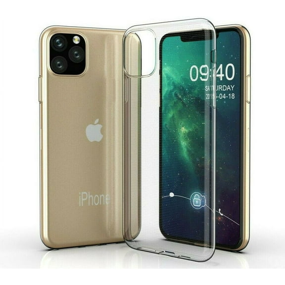 For iPhone 12 Mini (2020) Case, Clear TPU Protective Cover Armor, Shock Adsorption, Drop Protection, Lifetime Protection