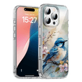 thumbnail image 1 of HZSY. Protective Gel Phone Case for iPhone 12 Mini - Printed blue bird, 1 of 5