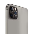 thumbnail image 1 of For iPhone 12 Pro Max 6.7 Camera Lens Colored Edge Tempered(2.5D) - Black, 1 of 2