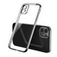 thumbnail image 1 of For iPhone 12 Pro Max Clear Silicone Case With Black Edge, 1 of 1