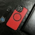 thumbnail image 1 of For For iPhone 12 Pro Max, Cute Astronaut Pattern Leather Anti-Scratch Raised Camera Protection Compatible with MagSafe,Slim Fit Shockproof Phone Case For iPhone 12 Pro Max, Red, 1 of 12