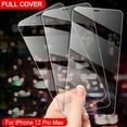 thumbnail image 1 of For iPhone 12 Pro Max Screen Protector,Edge to Edge Protective For iPhone 12 Pro Max Glass Screen Protector - 3 Pack, 1 of 8