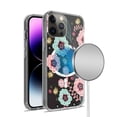 thumbnail image 1 of For iPhone 13/14 Case Magnetic Circle Unique Design Phone Cover + Tempered Glass, 1 of 6
