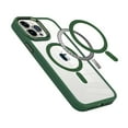 thumbnail image 1 of For iPhone 13/14 Case Thick Magnetic Circle with Metal Buttons + Tempered Glass, 1 of 6