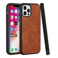thumbnail image 1 of For iPhone 13 (6.1") Case Hard Synthetic PU Leather Croc Design Fashion Cover, 1 of 5