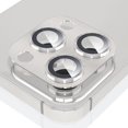 thumbnail image 1 of For iPhone 13 Pro Max/iPhone 13 Pro Camera Lens Protector, Alloy Metal, Tempered Glass Camera Screen Protector, Full Coverage Protection, 1 Pack, 1 of 5