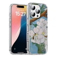 thumbnail image 1 of HZSY. Protective Gel Phone Case for iPhone 13 Pro - Printed White flowers and bees, 1 of 5