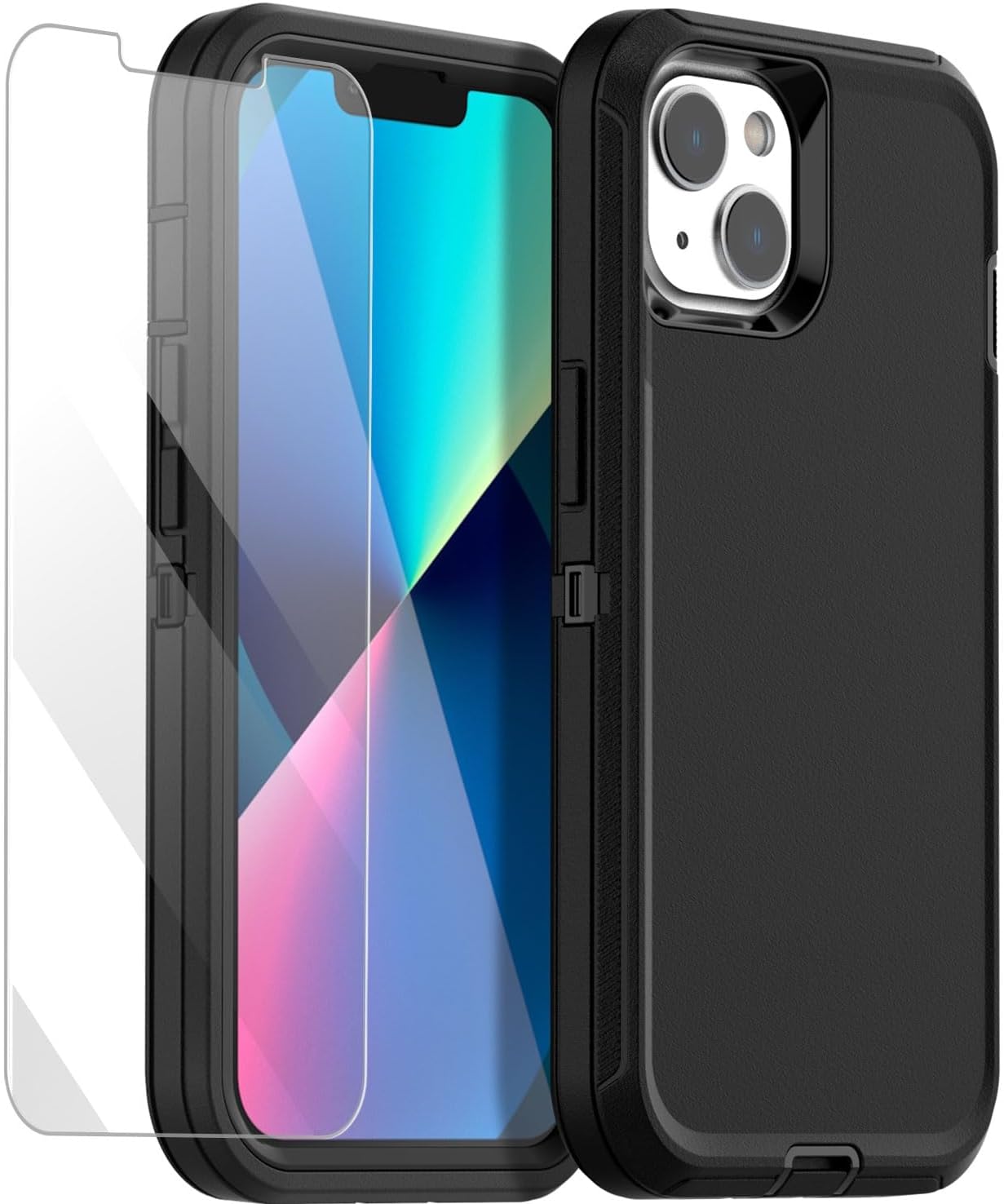 For IPhone 14 Anti-Spy Phone Case Etal Frae Double-Sided Tepered Glass Agnetic Full Protection Cover - Baby Blue - Phone Case Anti-Spy Tepered Fil Set And Hybrid Phone Case With Screen - View #8