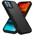 thumbnail image 1 of For iPhone 14 6.1 Inch Case Compatible Wireless Charging, Tough Rugged Heavy Duty Dual Layer Shockproof Full-Body Protective Anti-Scratch Anti-Drop Case for Apple iPhone 14,Black, 1 of 6