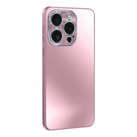 For iPhone 14 Case for Women Men, Dual Color Stylish Matte Back Cover Slim Fit Rugged Shockproof Anti-Scratch Camera Lens Protective Bumper Phone Case for Apple iPhone 14, Pink