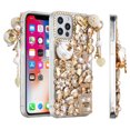 thumbnail image 1 of For iPhone 14 PRO Case Full Bling Faux Diamond Rhinestone Jewel Decor Cover, 1 of 3