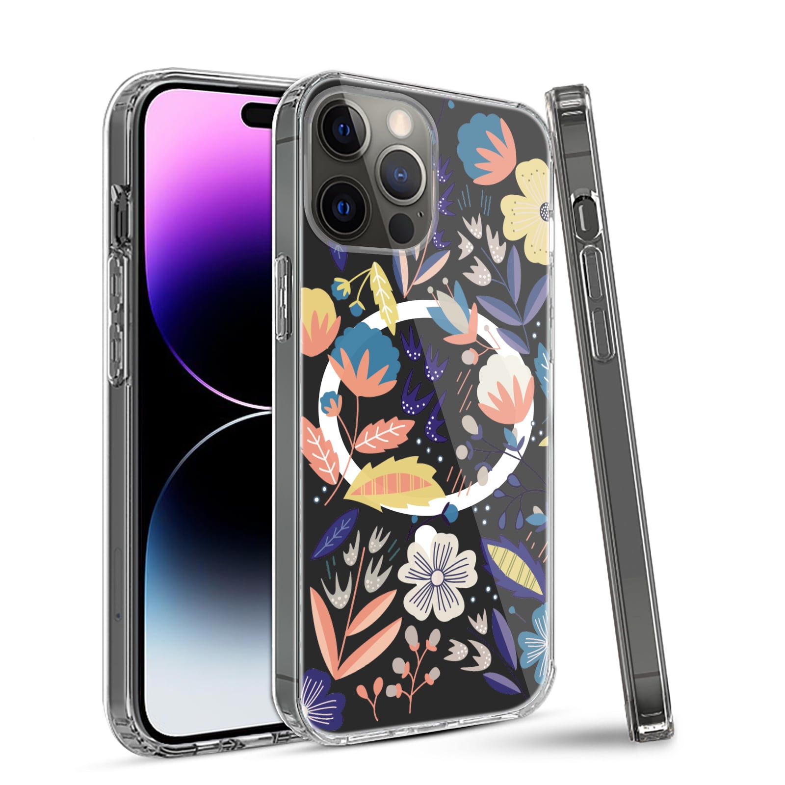 For iPhone 14 PRO Case Sturdy Ultra Thick 3mm Translucent