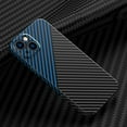 thumbnail image 1 of For iPhone 14 Phone Case Magnetic [Military-Grade Drop Protection] Carbon Fiber Support Wireless Charging Slim Mens Women Matte Shockproof Protective Cover For iPhone 14,Blackblue, 1 of 9