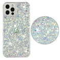 thumbnail image 1 of For iPhone 14 Pro Case,Cute Glitter Bling Twinkle Stardust with Drop Protection Shockproof Soft TPU Slim Flexible Phone Case Girls/Women Protective case for iPhone 14 Pro,Anti Scratch,White, 1 of 6