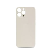 For iPhone 14 Pro Plain Glass Back Replacement in Gold