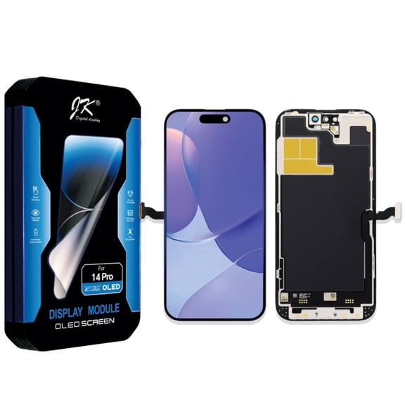 For iPhone 14 Pro Screen Replacement OLED [NOT LCD] 6.1 inch Display 3D Touch Screen Fhd Digitizer Assembly