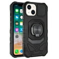 thumbnail image 1 of For iPhone 15 Case Shockproof Dual Layer Magnetic RingStand + 2 Tempered Glass, 1 of 4