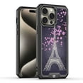thumbnail image 1 of For iPhone 15 PRO Case Print Design Fused  Hybrid Phone Cover + 2 Tempered Glass, 1 of 4