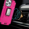 thumbnail image 1 of For iPhone 15 PRO Case Shockproof Hybrid With Ring Stand + 2 Tempered Glass, 1 of 4