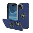 thumbnail image 1 of Entronix Protective Case Compatible with iPhone 15 Plus, Ring Holder Slim Cover, Blue, 1 of 7