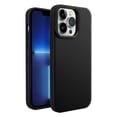 thumbnail image 1 of For iPhone 15 Premium LIQUID Silicone with Metal Buttons and Camera Edges Case Cover - Black, 1 of 3