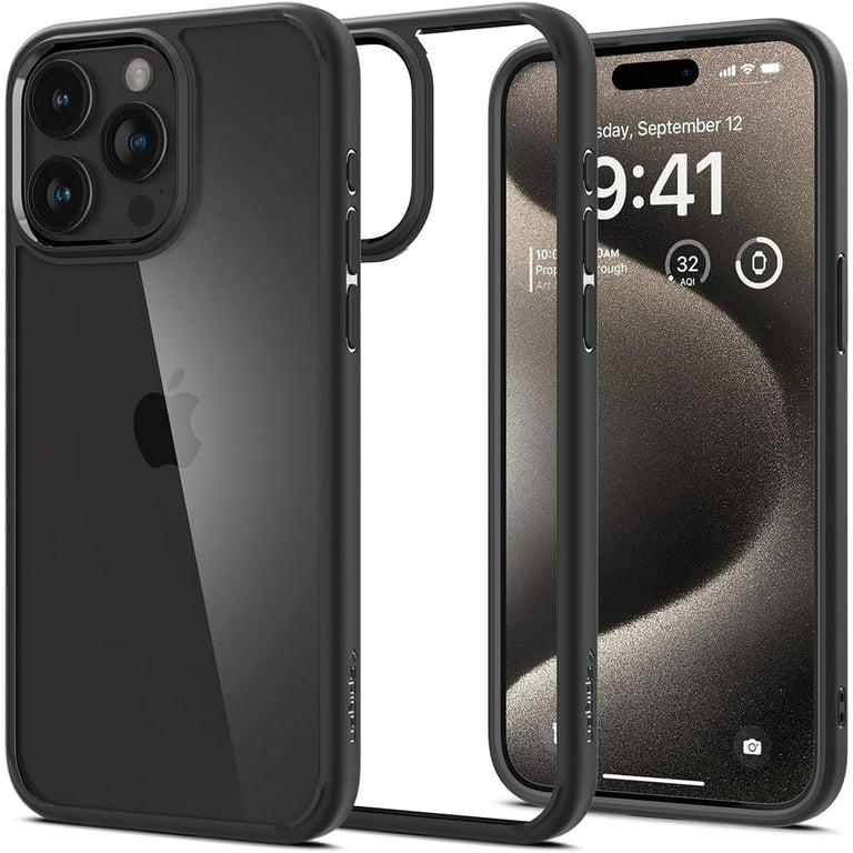 Spigen Ultra Hybrid Designed for iPhone 15 Plus Case (2023),  [Anti-Yellowing] [Military-Grade Protection] - Crystal Clear