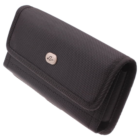 For iPhone 15 Pro Max/Plus - Case Belt Clip Rugged Holster Canvas Cover Pouch Carry Protective