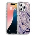 thumbnail image 1 of HZSY.Protective cell Phone Case for iPhone 15 Pro - Printed Purple rock pattern, 1 of 5