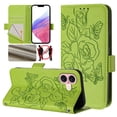 thumbnail image 1 of For iPhone 15 ProMax 15Pro PU Leather Phone Case with Credit Card Slot Magnetic Wallet Case, 1 of 10
