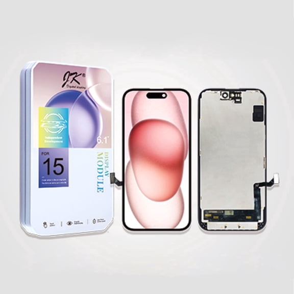 For iPhone 15 Screen Replacement 6.1 inch, 3D Touch LCD Display