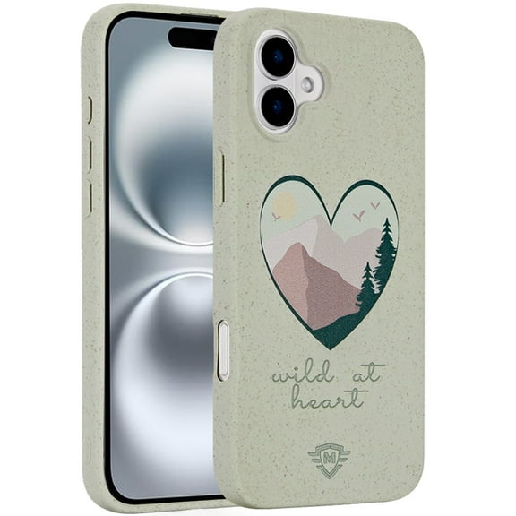 For iPhone 16 Plus 6.7 inch Bio-Degradable Case - Wild At Heart