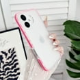 thumbnail image 1 of For iPhone 16 Plus Case Clear, Translucent Ultra Slim Fit Drop Protection Anti-Scratch Bumper Not-Yellowing Rugged Minimalist Phone Case for Apple iPhone 16 Plus, Rose, 1 of 7