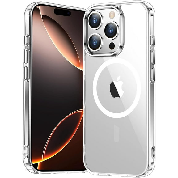 For iPhone 16 Pro Clear Cases Compatible With MagSafe