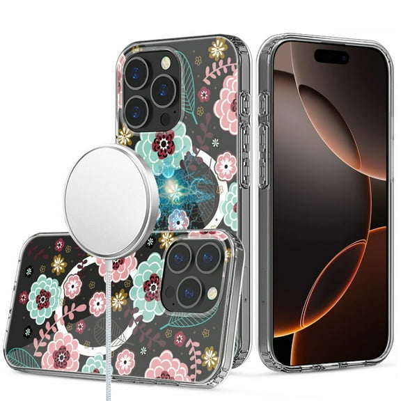 For iPhone 16 Pro Max 6.9 inch Thick Hybrid Design Cover Case - B