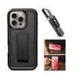 thumbnail image 1 of For iPhone 16 Pro Max Case, Dual Layer Shockproof 360-Degree Rotating Belt Clip Case Cover with Kickstand  (Black), 1 of 7
